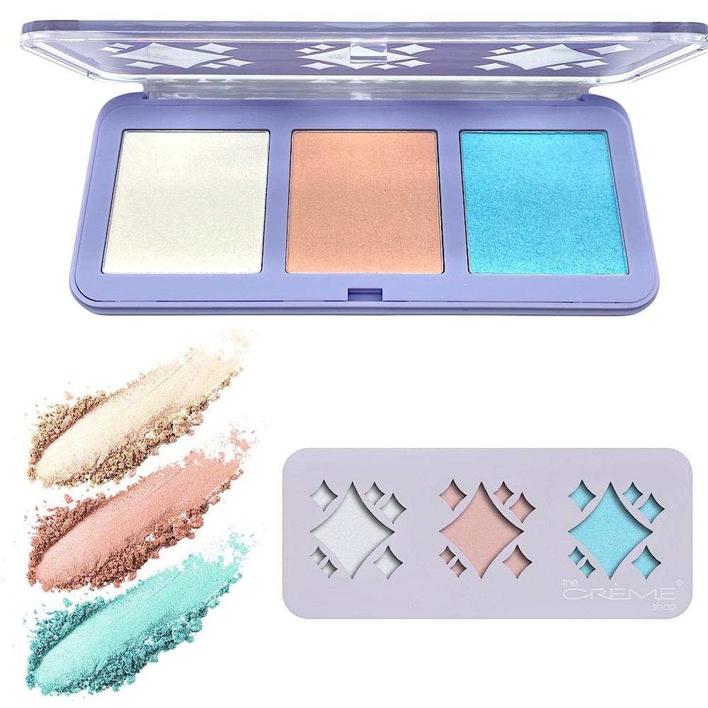 3/$20 🍀The Crème Shop Halo Lovely Powder Highlighter Trio Palette